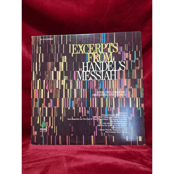 Handel’s Messiah LP Lot – Excerpts, Colours Christmas, 100 Strings – 3 Vinyl - Picture 4 of 7